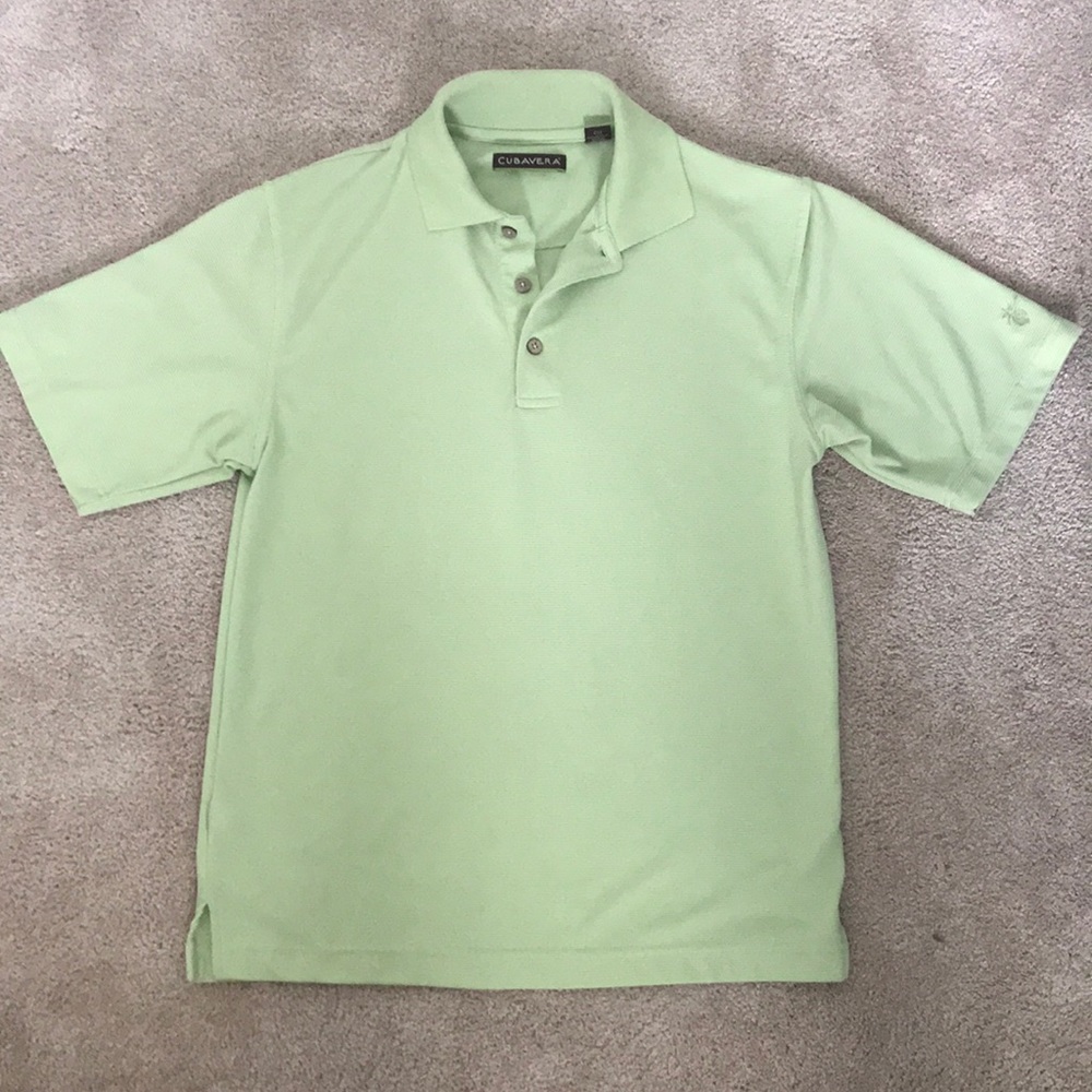 Cubavera Lime Green Polo